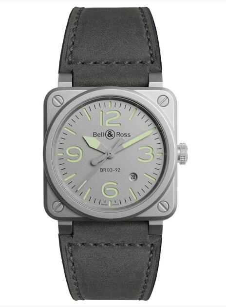 Best Bell & Ross Replica BR 03-92 HOROLUM BR0392-GR-ST/SCA watch Best Bell & Ross Replica BR 03-92 HOROLUM BR0392-GR-ST/SCA watch